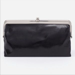 HOBO Lauren Black Clutch Wallet